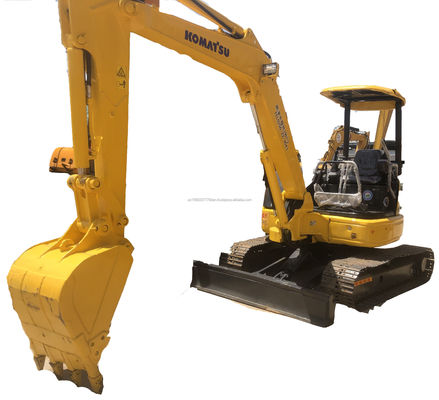 Komatsu PC50 Использованный экскаватор без пилота Храм-краллер Гидравлический 6ТОН рабочая масса