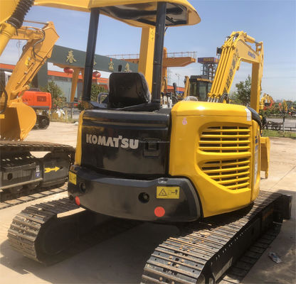 Komatsu PC50 Использованный экскаватор без пилота Храм-краллер Гидравлический 6ТОН рабочая масса