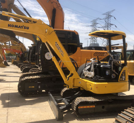 Komatsu PC50 Использованный экскаватор без пилота Храм-краллер Гидравлический 6ТОН рабочая масса