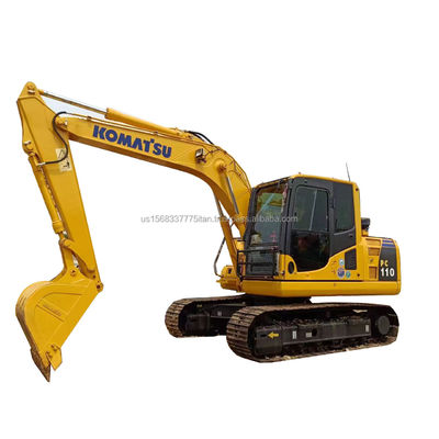 Использованный экскаватор Komatsu PC110-8 Hydraulic Crawler Excavator Japan 2016 с оригинальным цилиндром