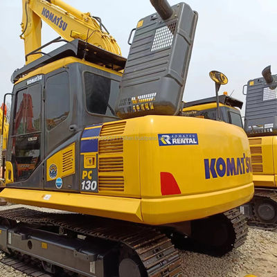 Шанхайский экскаватор Komatsu PC130 13 тонн в хорошем состоянии оригинальный гидравлический клапан