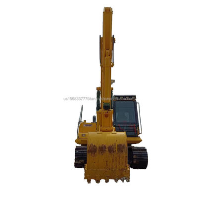 Низкие часы KOMATSU PC130 экскаватор с оригинальным гидравлическим насосом в хорошем состоянии