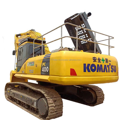 Подержанная коммацу PC400-7 с оригинальным гидравлическим клапаном в Шанхае
