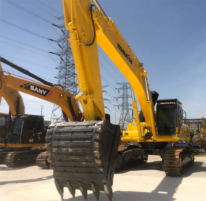 PC450 экскаватор Япония Использованный Komatsu гидравлический ползучий экскаватор с гидравлическим цилиндром