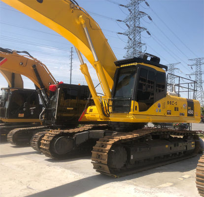 PC450 экскаватор Япония Использованный Komatsu гидравлический ползучий экскаватор с гидравлическим цилиндром