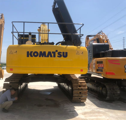 Использованный экскаватор Komatsu PC450 2016 Япония Гидравлическая ползучая машина Вес 40000 кг