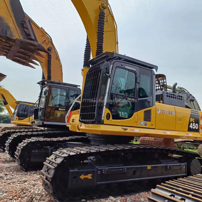 Использованный экскаватор Komatsu PC450-7 с низким рабочим временем и выбором емкости ведра 2М3