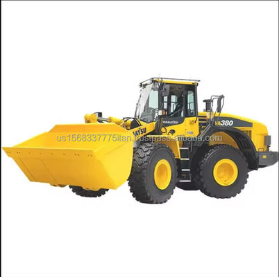 Komatsu WA 380 Оригинальный подержанный погрузчик с отличными характеристиками в магазинах строительных материалов