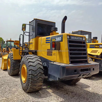 Komatsu WA 380 Оригинальный подержанный погрузчик с отличными характеристиками в магазинах строительных материалов
