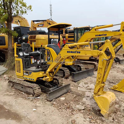 2016 Komatsu PC18MR Mini Использованный экскаватор Crawler Excavator с оригинальным гидравлическим клапаном