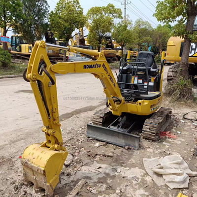 2016 Komatsu PC18MR Mini Использованный экскаватор Crawler Excavator с оригинальным гидравлическим клапаном