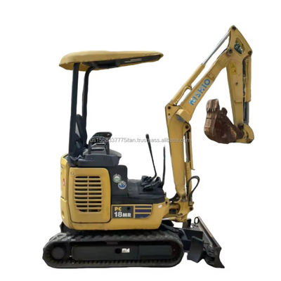 Komatsu PC18MR Mini Использованный экскаватор Гидравлический экскаватор Crawler 1865 KG Машинная масса