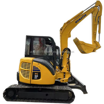 Использованный экскаватор Komatsu PC50 с пилотным корпусом вес 5020 кг оригинальный гидравлический цилиндр