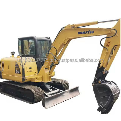 Оригинальный гидравлический клапан Komatsu PC56-7 Подержанный экскаватор 5тонное оборудование для полёта