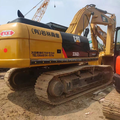Подержанный экскаватор Caterpillar 336D 2.27M3 вместимостью в ведро и рабочей массой 37 тонн