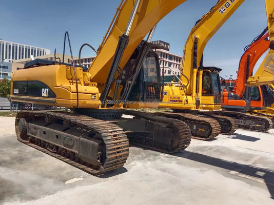 30 тонн использованный экскаватор Cat 330 с низким рабочим временем и оригинальным гидравлическим насосом