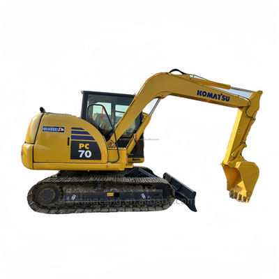 Гидравлический экскаватор Crawler Komatsu PC70 Использованный экскаватор для ваших строительных нужд