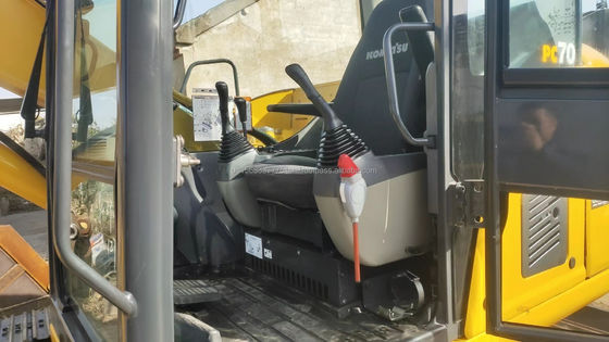 Гидравлический экскаватор Crawler Komatsu PC70 Использованный экскаватор для ваших строительных нужд