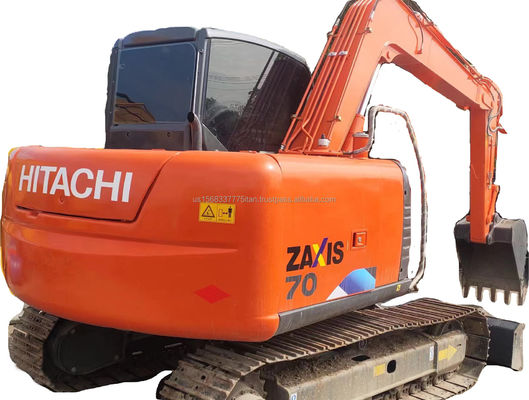 Оригинальный японский экскаватор Hitachi ZX70 2016 года с гидравлическим насосом
