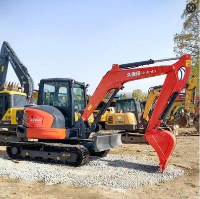 6-тонный экскаватор KUBOTA KX165 с оригинальным гидравлическим насосом и массой 7000 кг