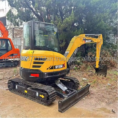 Sany SY35U Crawler Excavator с оригинальным гидравлическим цилиндром и емкостью 0.2M3