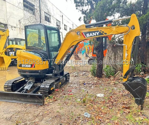 Sany SY35U Crawler Excavator с оригинальным гидравлическим цилиндром и емкостью 0.2M3
