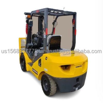 Использованный небольшой вилочный погрузчик Komatsu 3 тонны с двигателем Hangcha и оригинальным гидравлическим насосом