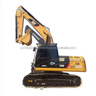 Оригинальный использованный экскаватор Cat 320DL Подержанные машины с большим гидравлическим цилиндром