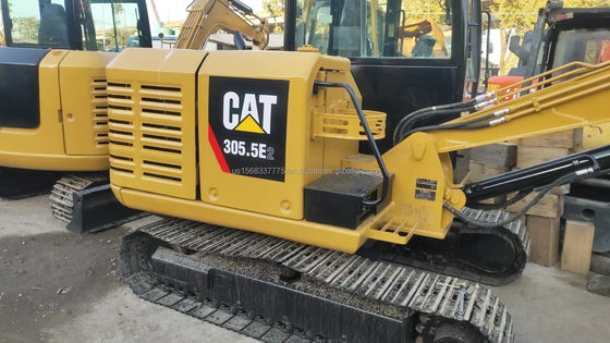 305.5E2 Использованный мини-экскаватор Caterpillar 5 тонн Рабочая масса 0-2000 рабочих часов