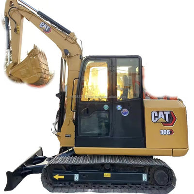 CAT 306E2 Гидравлический экскаватор с мощностью 34,7 кВт и оригинальным гидравлическим цилиндром