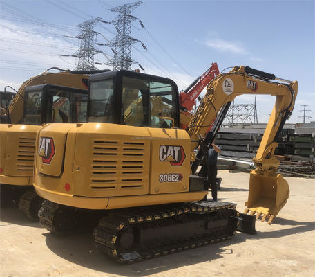 Экскаватор Cat 306E2 Мини экскаватор с мощностью 34,7 кВт и рабочими часами 0-2000 идеально
