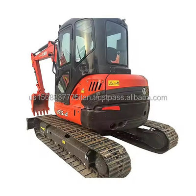 Экскаватор KUBOTA KXU55 используется с оригинальным гидравлическим цилиндром и двигателем с основными компонентами