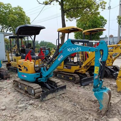 1.7тон KUBOTA U17 Подержанный мини экскаватор с оригинальным гидравлическим клапаном