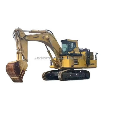Экскаватор Komatsu PC200 Япония Использованный гидравлический экскаватор с вместимостью в ведро 1,2 м3
