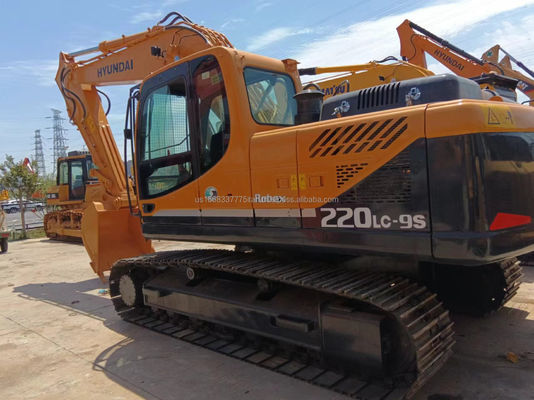 Корея использовал экскаватор Hyundai 220 Модель Crawler экскаватор от Harga Excavator в 2016 году