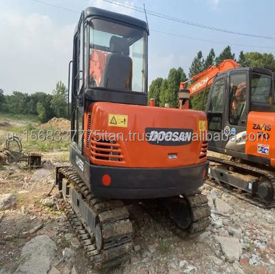 Гидравлическая строительная машина Вторая рука DOOSAN DH55 экскаватор с хорошей производительностью