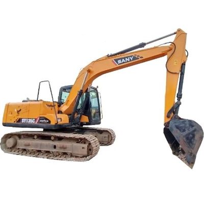 Подержанный экскаватор Sany SY135C Pro Crawler Excavator 13,5 тонны с 0-2000 рабочих часов