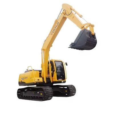 Использованный средний экскаватор Sany 135c Pro с оригинальным гидравлическим цилиндром и мощностью 73 кВт