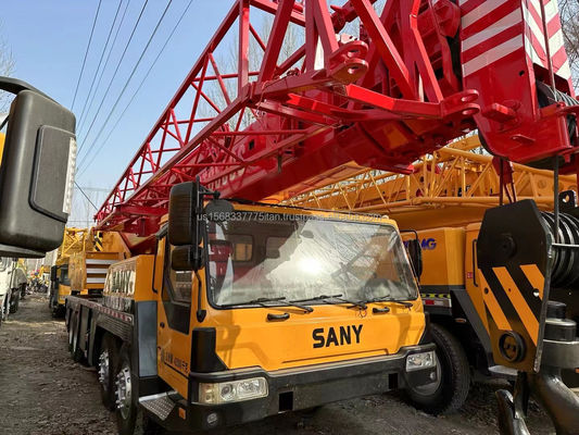 Гидравлический цилиндр SANY Использованный SANY 55-тонный кран Отличная производительность строительная машина