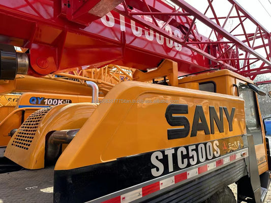 Гидравлический цилиндр SANY Использованный SANY 55-тонный кран Отличная производительность строительная машина