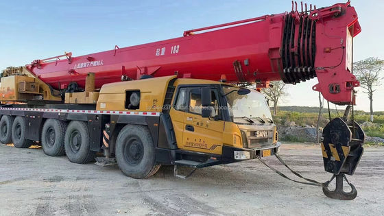 Отличная производительность использованный кран SANY STC200 с хорошим состоянием и гидравлическим клапаном