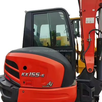 KUBOTA KX155 экскаватор с оригинальным гидравлическим насосом и 0,22 емкости ведра Использовано, но