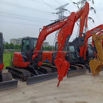 Использованный экскаватор KUBOTA KX163 с оригинальным гидравлическим клапаном и рабочей массой 6ТОН