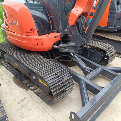 Использованный экскаватор KUBOTA KX163 с оригинальным гидравлическим клапаном и рабочей массой 6ТОН