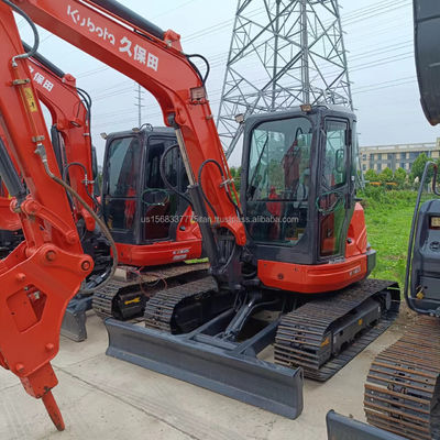 Использованный экскаватор KUBOTA KX163 с оригинальным гидравлическим клапаном и рабочей массой 6ТОН