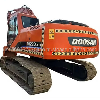 Экскаватор Doosan DH220-7 использованный и в хорошем состоянии с оригинальным гидравлическим клапаном