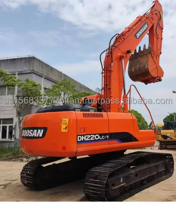 Экскаватор Doosan DH220-7 использованный и в хорошем состоянии с оригинальным гидравлическим клапаном