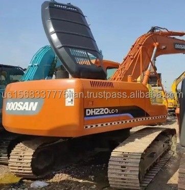 Экскаватор Doosan DH220-7 использованный и в хорошем состоянии с оригинальным гидравлическим клапаном