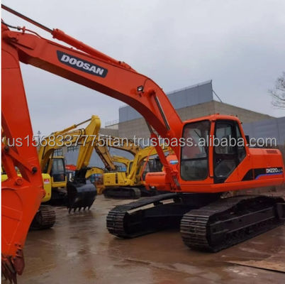 Оригинальный гидравлический цилиндр Doosan DH220 с большим и многофункциональным экскаватором