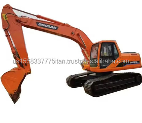 Гидравлический экскаватор Doosan Crawler DH220LC 220 на корейском рынке строительных машин
